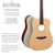 Rathbone No.3 - Double Top - Ebony E/Cut