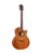 VEELAH V1 SERIES GUITAR - ACOUSTIC GA WITH CUTAWAY, SOLID TOP - MAHOGANY W/ VEELAH LUXURY PADDED GIG BAG