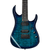 STERLING BY MUSICMAN JP15 7 STRING DIMARZIO QUILTED MAPLE CERULEAN PARADISE