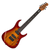STERLING BY MUSICMAN JP15 7 STRING DIMARZIO BLOOD ORANGE BURST