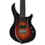 Sterling by Music Man Majesty 7 Dimarzio John Petrucci Signature 7-String Electric Guitar in Tiger Eye