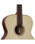 VEELAH V4 SERIES GUITAR - ELECTRO ACOUSTIC OM, SOLID TOP, ARM REST, NATURAL & PADDED GIG BAG
