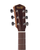 VEELAH V1 SERIES GUITAR - ELECTRO ACOUSTIC GA WITH CUTAWAY, SOLID TOP - NATURAL SPRUCE W/ VEELAH LUXURY PADDED GIG BAG