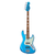 MOOER MBJ410 BASS GUITAR METAL BLUE