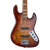 MOOER MBJ420 BASS GUITAR RED BURST