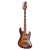 MOOER MBJ420 BASS GUITAR RED BURST