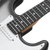MOOER MSC12 PRO STRAT STYLE GUITAR IRON SILVER