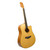 Westfield Artist Dreadnought acoustic guitar in Natural gloss with Cutaway