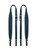 Boston accordion straps pair
