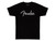 Fender Clothing T-Shirts spaghetti wavy checker logo t-shirt