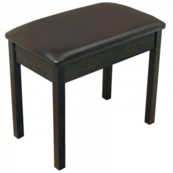 ON STAGE WOODEN PIANO/KEYBOARD BENCH - BROWN