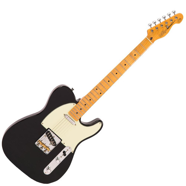 Vintage V75 ReIssued Electric Guitar ~ Boulevard Black Vintage V75 ReIssued Electric Guitar ~ Boulevard Black