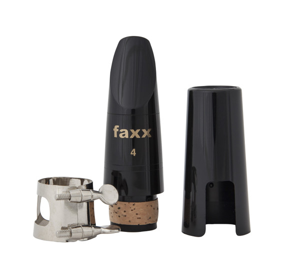 Faxx Bb Clarinet Hard Rubber Mouthpiece Kit