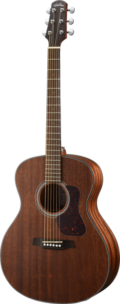 Walden G551EW Natura Solid Mahogany Top Grand Auditorium Acoustic-Electric - Open Pore Satin