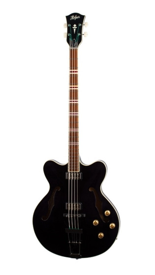 Hofner HCT Verythin Bass - Black - Short Scale