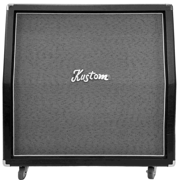 Kustom Carbon 412 - 4 x 12" Guitar Speaker Cabinet, Slanted