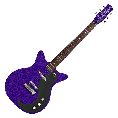 DANELECTRO BLACKOUT 59 GUITAR - PURPLE METALFLAKE