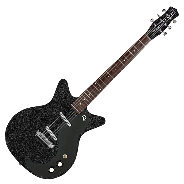 DANELECTRO BLACKOUT 59 GUITAR - BLACK METALFLAKE