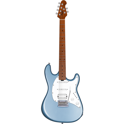 STERLING BY MUSICMAN CUTLASS HSS FIREMIST SILVER - MAPLE NECK