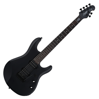 STERLING BY MUSICMAN - JOHN PETRUCCI JP60 SIGNATURE STEALTH BLACK RN