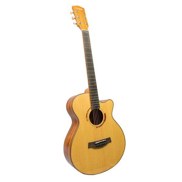 Westfield Artist Folk acoustic guitar in Natural gloss with Cutaway
