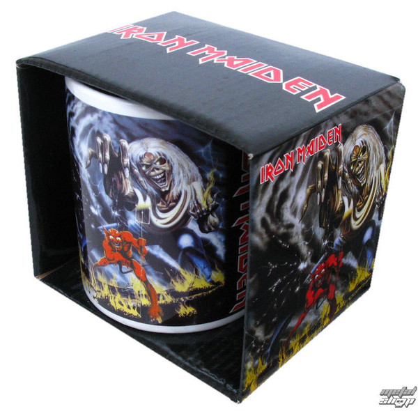 IRON MAIDEN BOXED STANDARD MUG: NUMBER OF THE BEAST