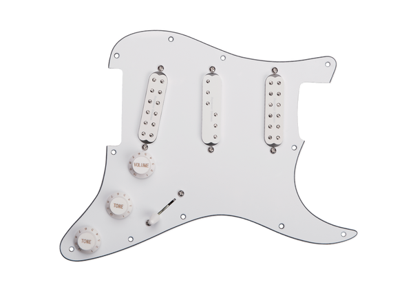Seymour Duncan Everything Axe Loaded Pickguard - White