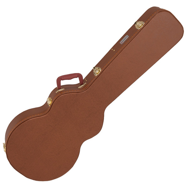 KINSMAN LP GUITAR CASE- BROWN