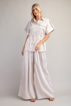 GLAM H.WAIST PANTS CHAMP226526
