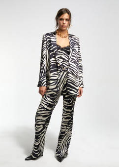 LOLA BLAZER BLK/ECRU227125