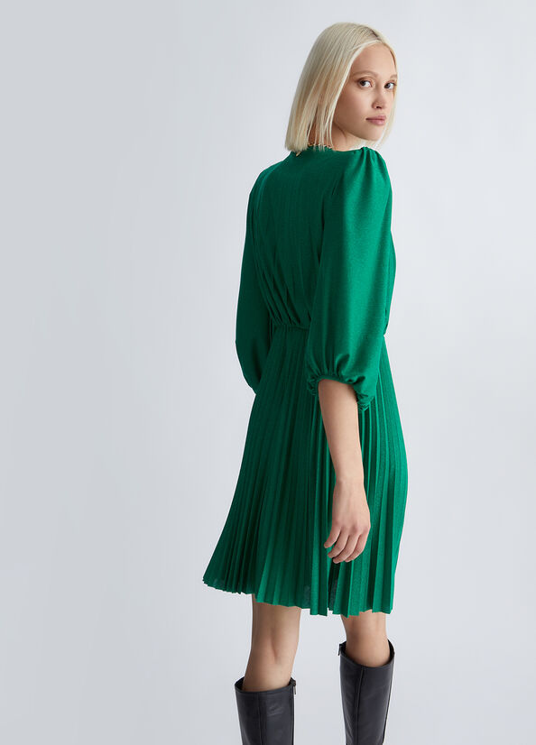 ワンピース LIU JO Woman Dress Green CA5026TS869 X0683 dress woman green - LIU JO - Urso Moda