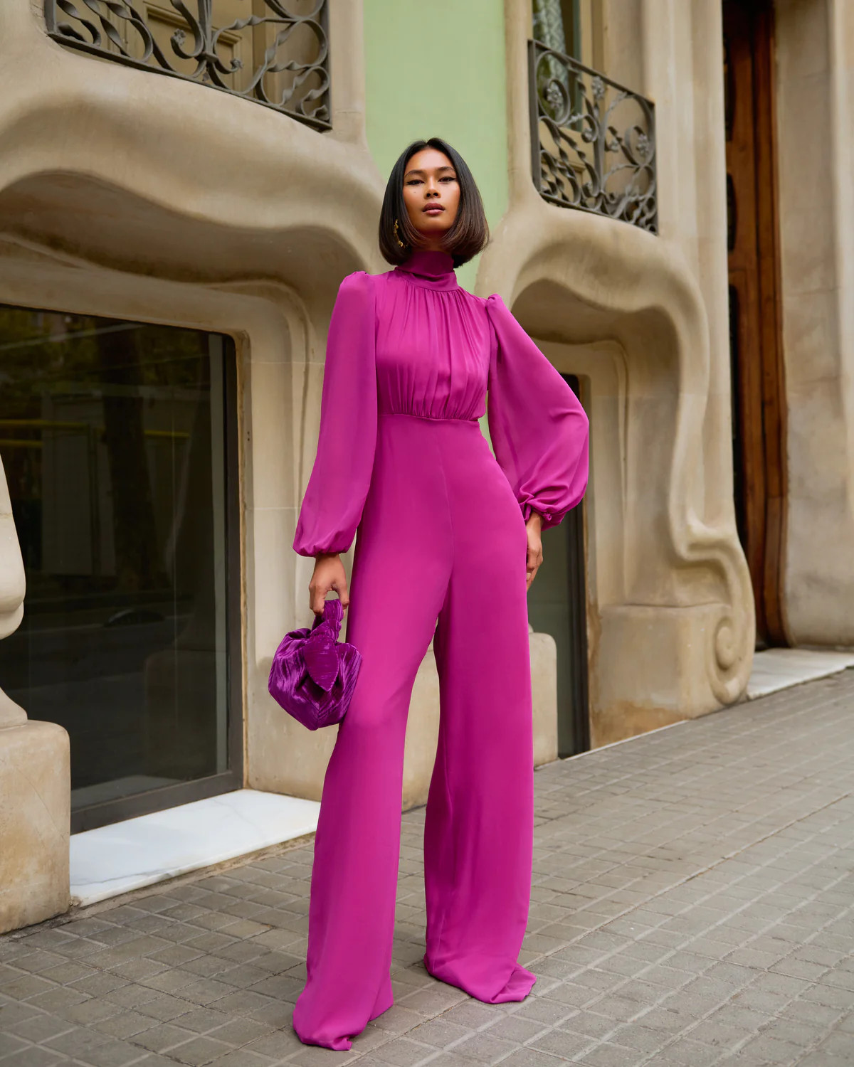 ロンパース・カバーオール STUDIO BOHEME PARIS / BIG PAPI JUMPSUIT studio BOHEME Paris BIG PAPI JUMPSUIT