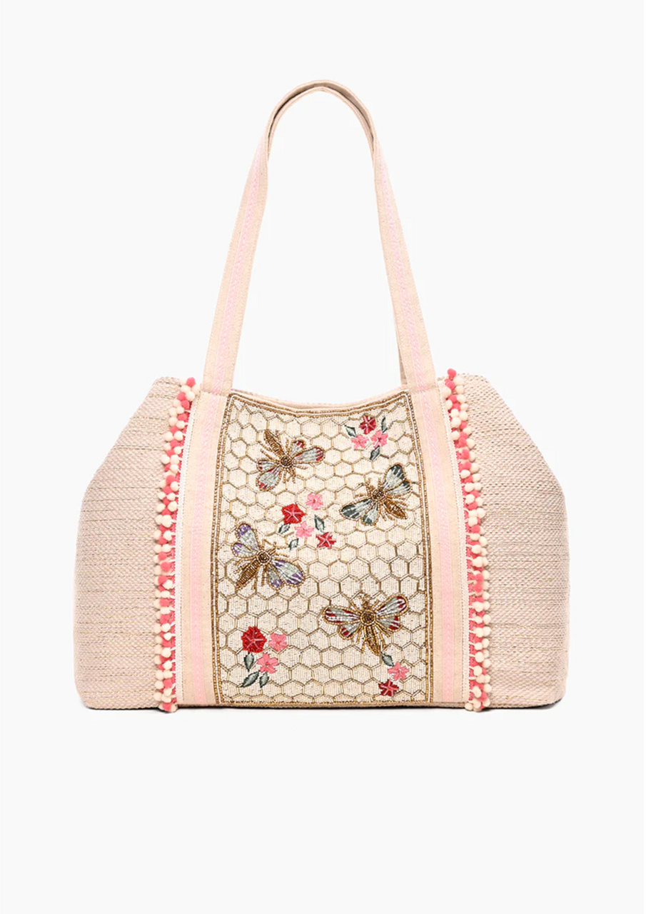 A & BEYOND H.BEE TOTE NAT215310