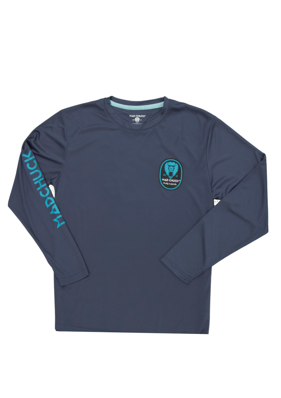 M.C. RASHGUARD L/S DK BL220615