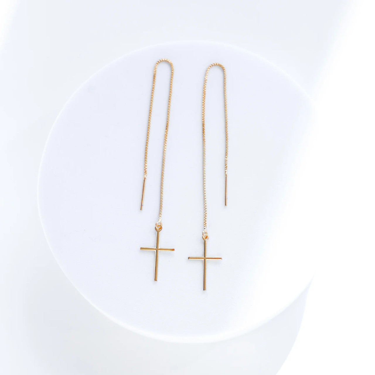 M16 CROSS THREADER EARRING219544