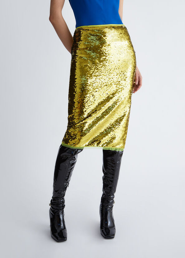 LIU.JO SKIRT I LIME 221900