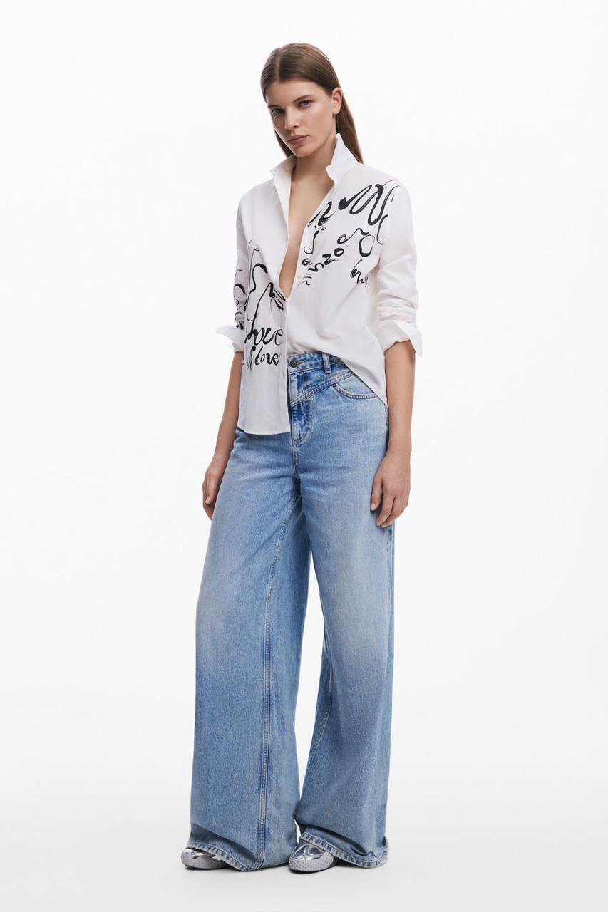 DESIGUAL BLOUSE L/S BK227415