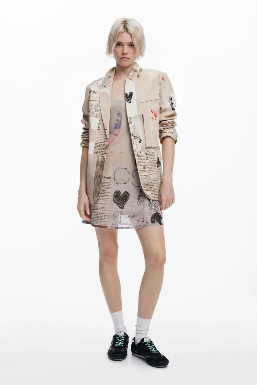DESIGUAL BLAZER BEIGE227420