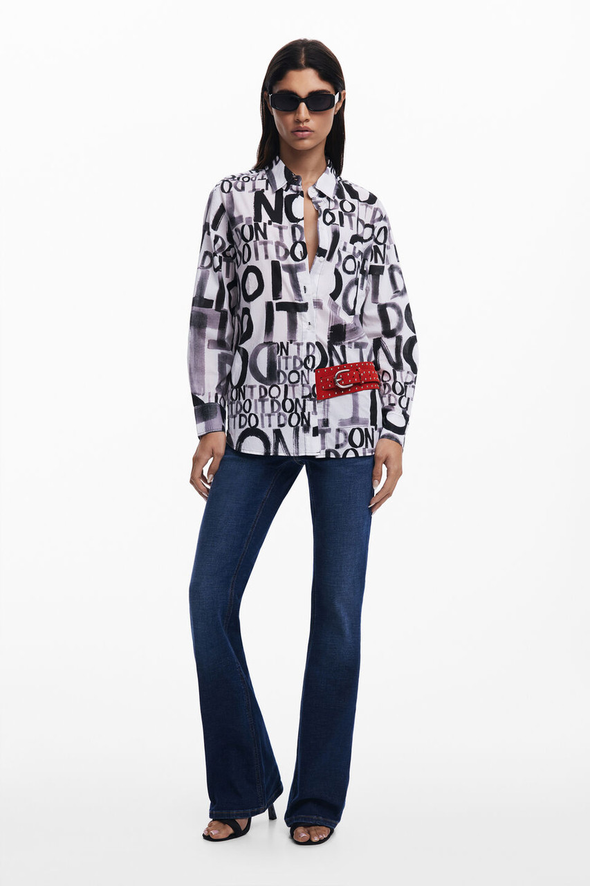 DESIGUAL BLOUSE L/S BK227444