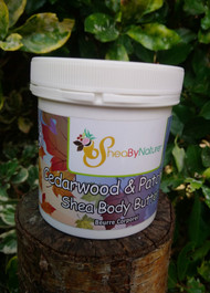 sheabynature cedarwood body butter.