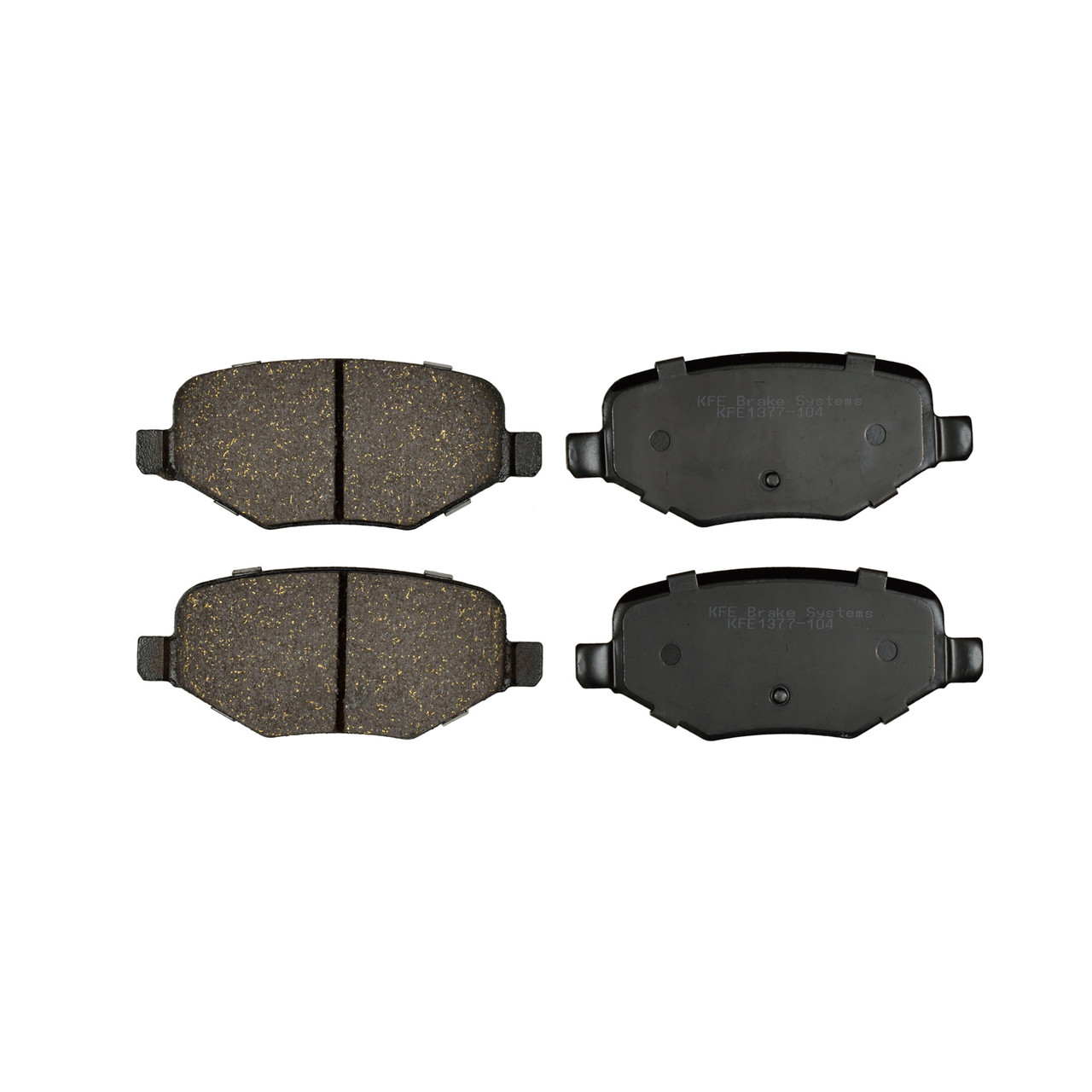 ラウンドブーケ KFE1377-104 - KFE Quiet Advanced Ceramic Rear Disc Brake Pad Set