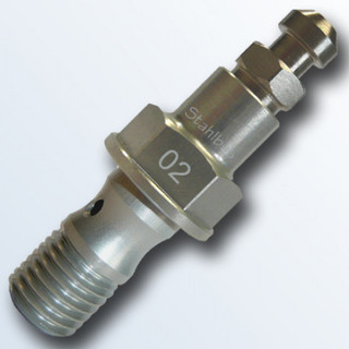 Stahlbus Banjo Bolt with Bleeder Valve Plug M10x1.25x19mm Easy Fast Speed Bleeder Prevents Air From Going Back Into System