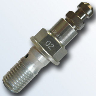 Stahlbus Banjo Bolt with Bleeder Valve Plug 7/16" 24UNFx20mm Easy Fast Speed Bleeder Prevents Air From Going Back Into System