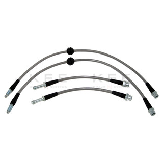 Techna-Fit Stainless Steel Braided Brake Lines FRONT and REAR For 2020-2025 BMW M3 M4 G80 G82