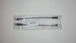 Techna-Fit Stainless Steel Braided Brake Lines REAR For 2001-2005 Honda Civic EX Drum Brake