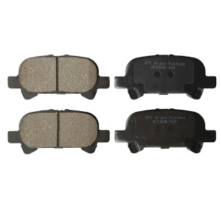 KFE828-104 - KFE Quiet Advanced Ceramic Rear Disc Brake Pad Set For 2000-2007 Toyota Avalon, Solara, 2000-2006 Camry Vin# Starting w/ 1,4, or 5