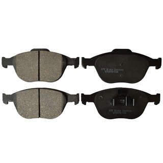 KFE970-104 - KFE Quiet Advanced Ceramic Front Disc Brake Pad Set For 2010-2013 Ford Transit Connect, 2002-2004 Focus SVT