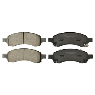 KFE1169A-104 - KFE Quiet Advanced Ceramic Front Disc Brake Pad Set For 2009-2017 Chevrolet Traverse; 2007-2016 GMC Acadia; 2008-2017 Buick Enclave; Saturn Outlook