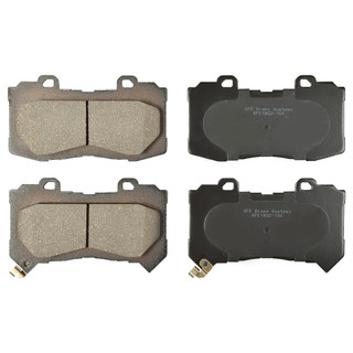 KFE1802-104 - KFE Quiet Advanced Ceramic Front Disc Brake Pad Set For 2015-2018 Chevrolet Colorado; 2015-2020 GMC Canyon