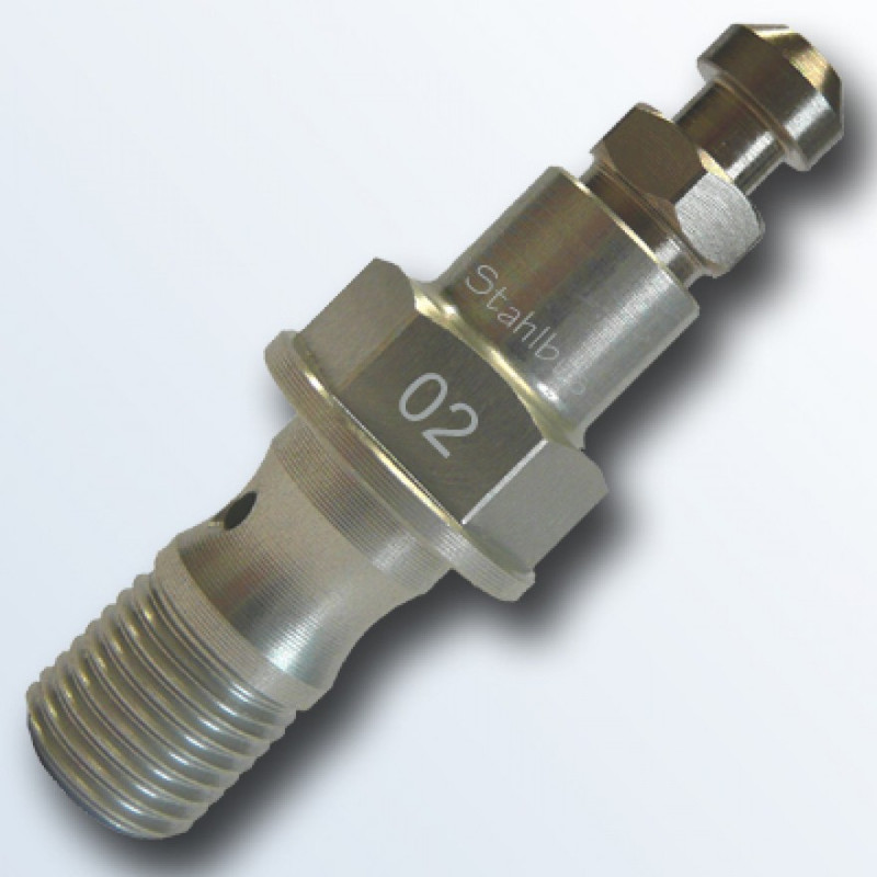 Stahlbus Banjo Bolt with Bleeder Valve Plug M10x1.0x19mm Easy Fast Speed Bleeder Prevents Air From Going Back Into System